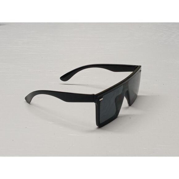 Unbranded Minus Chrome Style Black Frame & Black Lense Sunglasses Unisex New - Picture 2 of 4